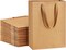 Paper Bags 8x4x11 25Pcs Gift Bags Heavy Duty Kraft Brown Gift Paper Bags with Handles Wedding Party Favor Gift Bags Shopping Bags Retail Merchandise Bags Paper Sacks